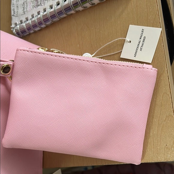 Valentino Orlandi Pink and Gold Tote Bag with Structured Design-NWT - Picture 6 of 6